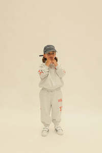 Clothing: Siblings Set - Grey Trackpants