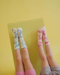 Accessories: Fishy Business Socks - Floss