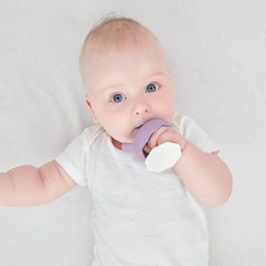 Accessories: Mushroom Teether - Lavender