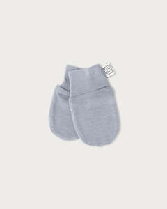 Merino Mittens Periwinkle