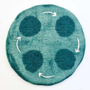 Felt Life Cycle Tray Play Mat | Water