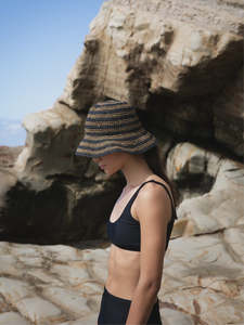 So Relaxed Stripes | Black w Moss