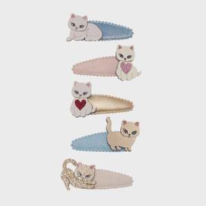 Accessories: Cutey kitten mini hair clips