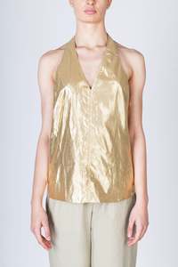 Alysi: Alysi Cici Top - Gold
