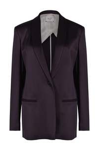 Alysi: Alysi Satina Blazer - Aubergine