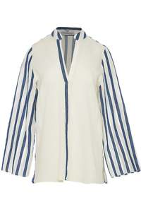 New Arrivals: Devotion Twins Chummy Blouse - Navy