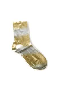 Maria La Rosa: Maria La Rosa Luce Sock - Gold