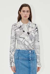 Stine Goya Fitted Shirt - Print