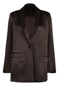 In Focus Helena: Husk SIENNA BLAZER - Chocolate