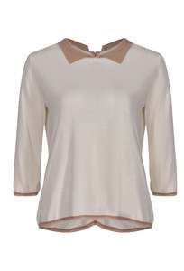 In Bed With You Polo Cardi - Ivory