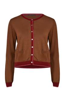 In Bed With You Vail Cardi - Camel