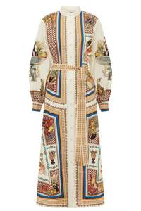 New Arrivals From Alemais 1: Alemais Merc Shirtdress - Multi Coloured