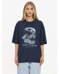 Womens Tops: Thrills Superior Power Oversized Tee