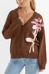 Rhythm Lotus Flower Cardigan