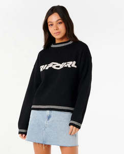 Womens Knitwear: Ripcurl Neon Diamond Knit