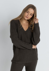 Rhythm Adele Oversized Long Sleeve Knit Top