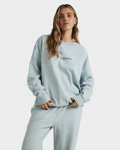 Womens Hoodies Sweats: Billabong Society Crew