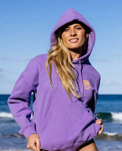 Womens Hoodies Sweats: Ripcurl Hibiscus Heritage Hood