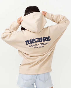 Womens Hoodies Sweats: Ripcurl Surf Puff Heritage Hood