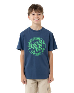 Boys Tops: Santa Cruz MFG Dot Front Youth Tee