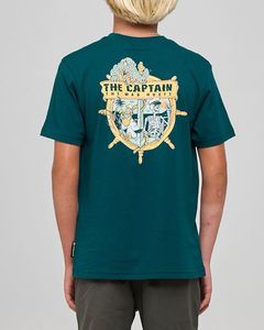 Boys Tops: The Mad Hueys Croc Captain Youth Tee