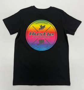 Hustle Clothing: Hustle Colourful Colour Fade Adults