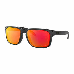 Womens Sunglasses: Oakley Holbrook Matte Black Prizm Ruby