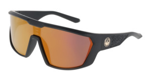 Womens Sunglasses: Dragon Chasm Matte Black/LL Red Ion