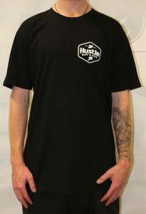 Hustle: Hustle Stamp Logo T-Shirt