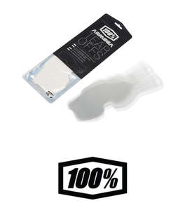 100% goggles tear offs 20 pk