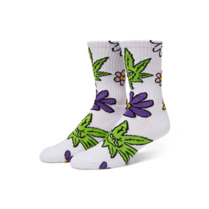 HUF Green Buddy Allergies Socks