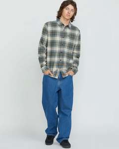 Volcom Caden Plaid LS Shirt