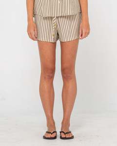 Womens Shorts Skirts: Rusty Sandy Stripe Short