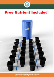 AutoPot XL 24 pot system - plastic pots with FREE NUTRIENT