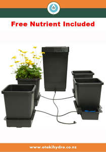 Autopot Self Watering Hydroponic System: AutoPot 4 Pot Module (15 litre pots) with FREE NUTRIENT