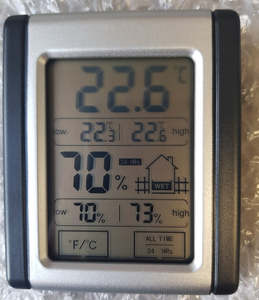 Thermometer/hygrometer Small