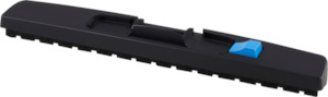 Wessel Werk PP Brush Strip Carrier 450mm - black