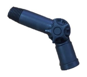 Waterfed: Adjustable Angle Adaptor Gooseneck 3"