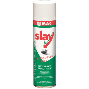 Chemicals: MAC SLAY Insecticide Premium Commercial (Non Residual) 500mL UN: 1950 DG: 2.1