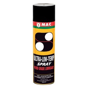 Mac Ultra Low Temp Spray Lubricant 500ml (Food Grade)UN: 1950 C: 2.1