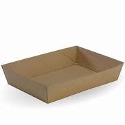 Food Containers: BioBoard Tray 4 Sleeve x 125