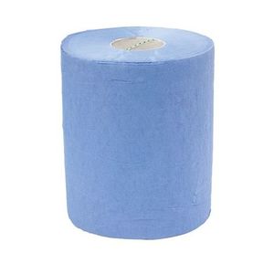 AutoCut Classic Hand Towel Blue 20cm 1ply. 200mtr x 6 rolls