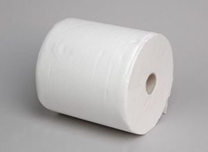 Autocut White 2ply Towel - 220metres x 6 rolls