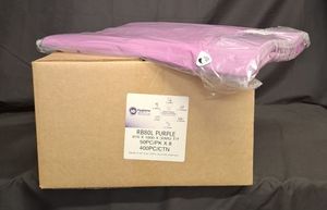 Bin Liners LARGE: HD Best Purple Recycled 80L Bin Liner 810x1000mm x 30mu x 50