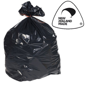 Bin Liners LARGE: 120ltr Black Rubbish Bag 925x1200mm - 33Mu - 25PK