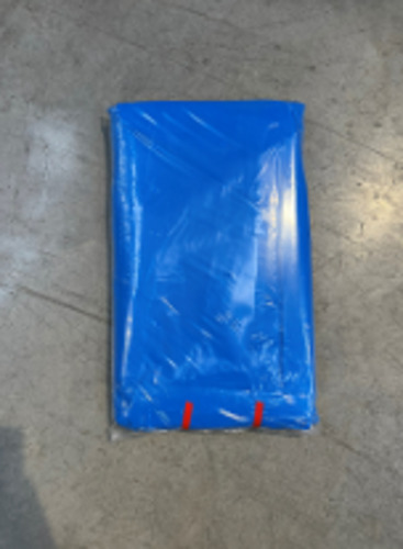 Bin Liners LARGE: 120ltr Blue Rubbish Bag 925x1200mm x 33mu x 50/pkt