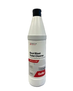 Products: Geller Professional Bowl Blast Cleaner 750ML