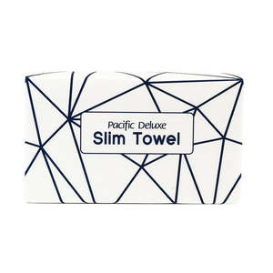 Paper Towels: Pacific Slim Deluxe Towel - 200 Sheets/Pack, Carton of 16 Packs