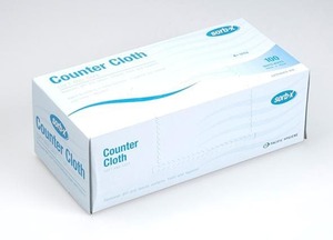 Wiping Cloths: Sorb-X Multi Cloth, White - 100 Wipers/Pack, Carton of 12 Packs