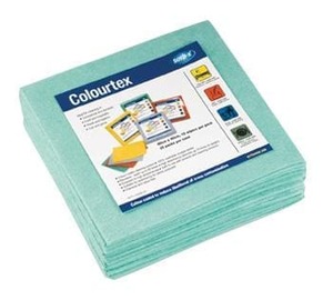 Wiping Cloths: Sorb-X Colourtex Heavy Duty Wipes - 10 Wipers/Pack, Carton of 20 Packs